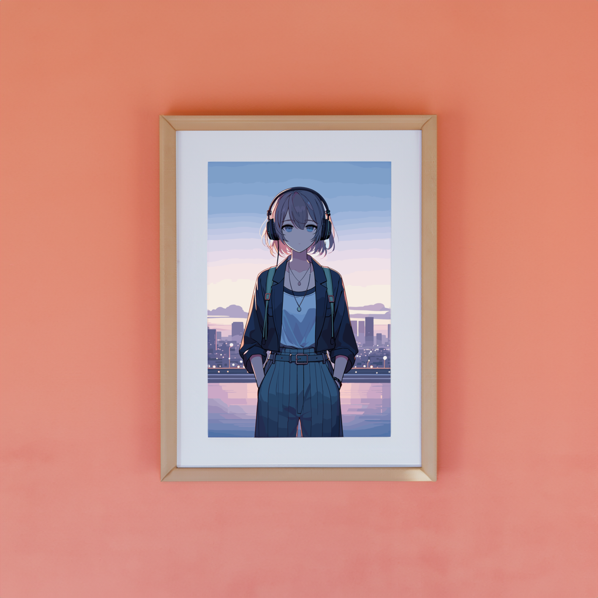 Aoi's Twilight Melody Vertical Poster