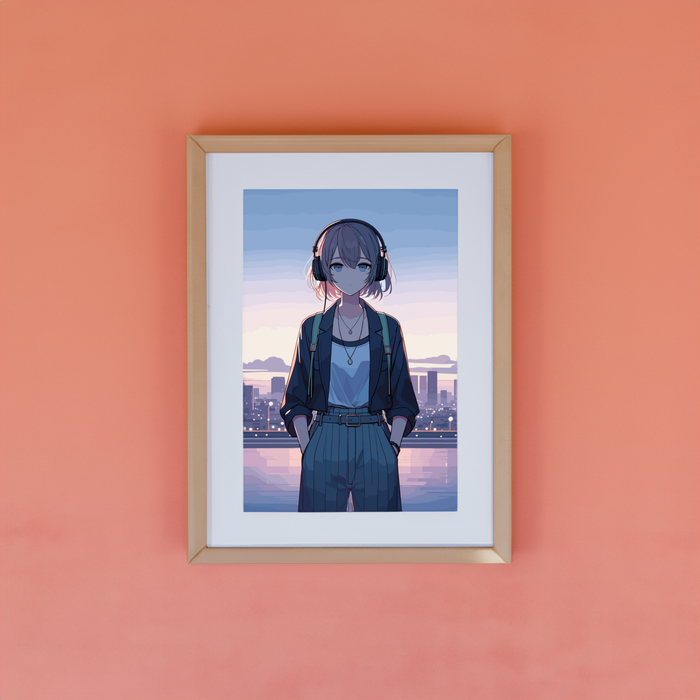 Aoi's Twilight Melody Vertical Poster