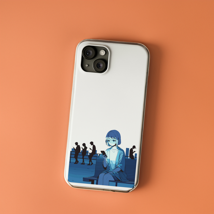 'Digital Solitude' Slim Phone Case